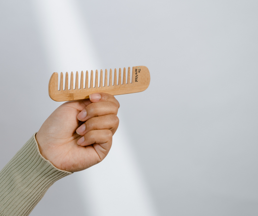The Natural Wooden Comb