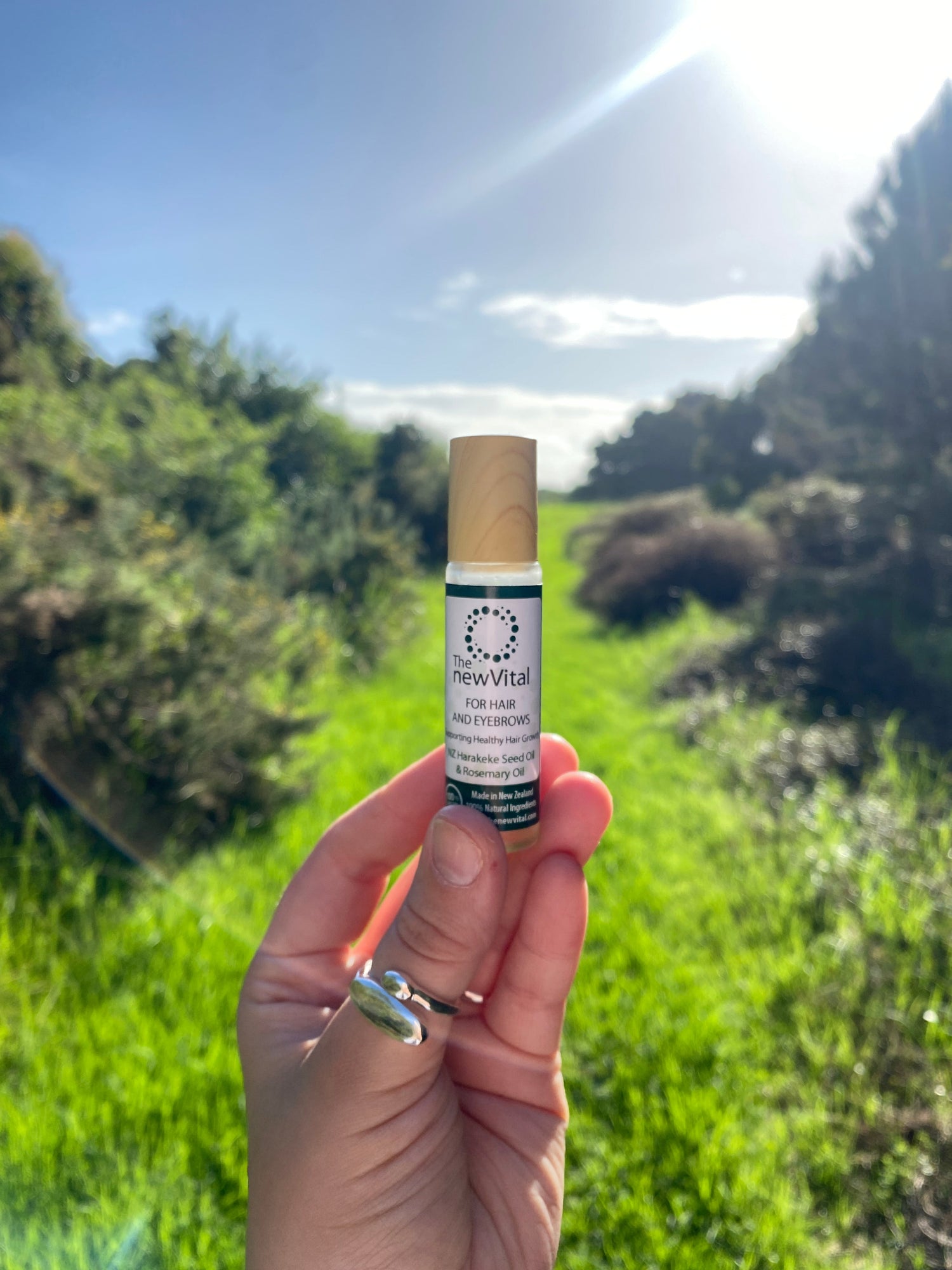 Hair & Eyebrow Growth Oil with Rosemary & NZ Harakeke Oil - Monthly Subscription