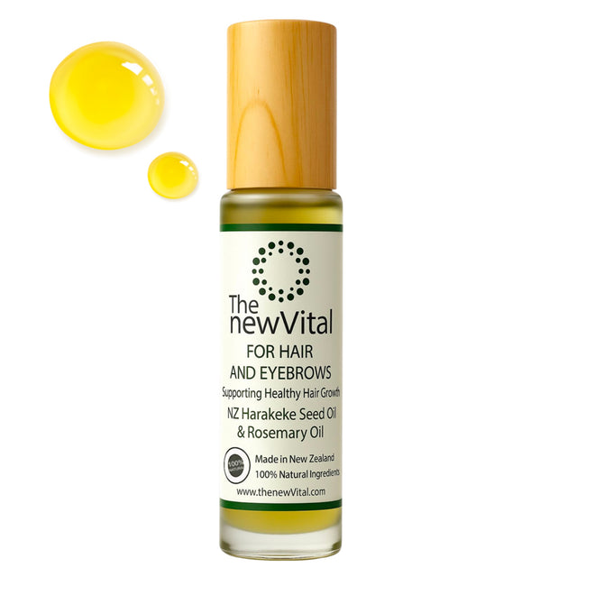 Hair & Eyebrow Growth Oil with Rosemary & NZ Harakeke