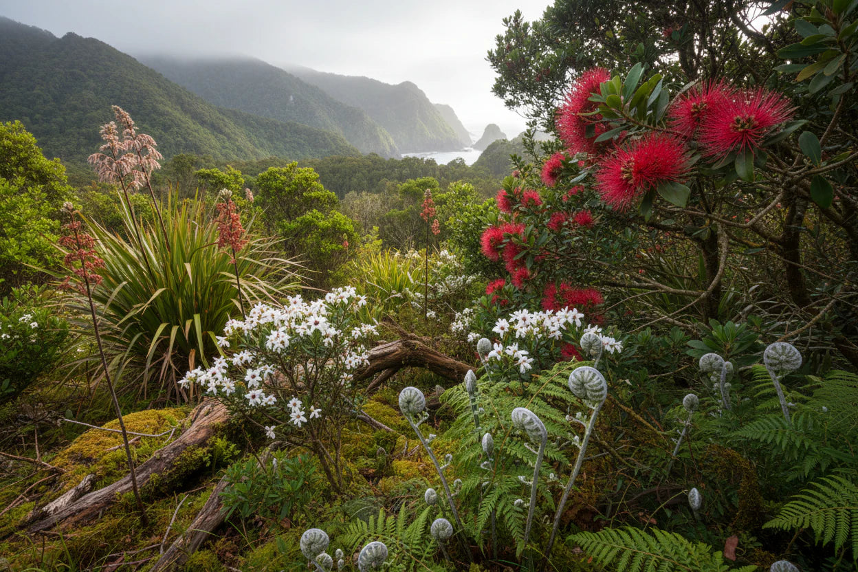 <p>Grown in New Zealand. Rooted in centuries of <em>Māori plant wisdom</em>.</p>