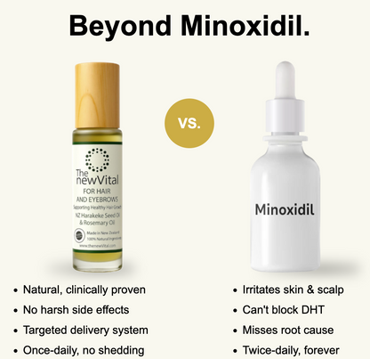 Hair & Eyebrow Growth Oil with Rosemary & NZ Harakeke