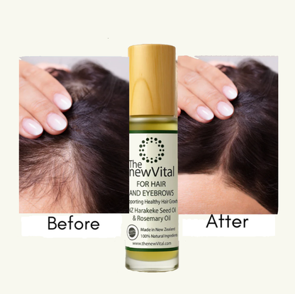 Hair & Eyebrow Growth Oil with Rosemary & NZ Harakeke